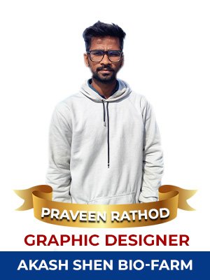 Successful student Praveen Rathod